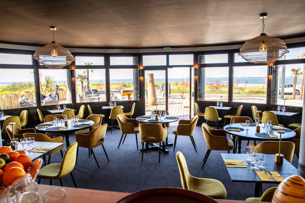 Restaurant le Castel Moor face mer au Croisic